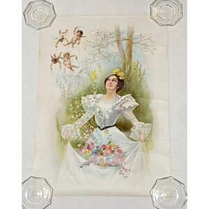 1896 Jerome B Rice NY Seed Advertising Poster J Ottmann Litho Company New York